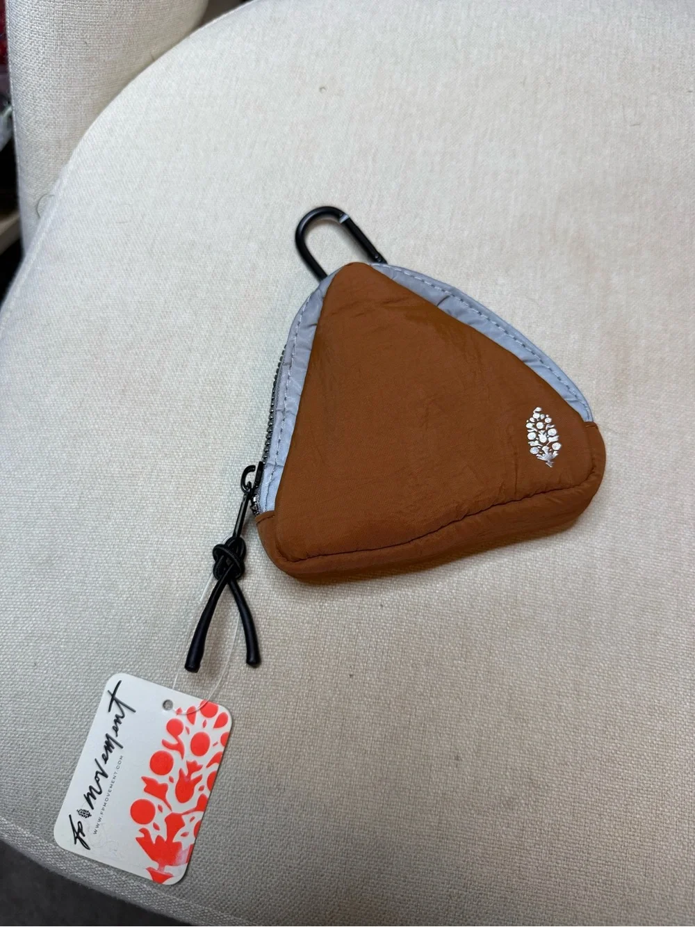Free People Movement Brown Altitude Multi Mini Pouch NWT